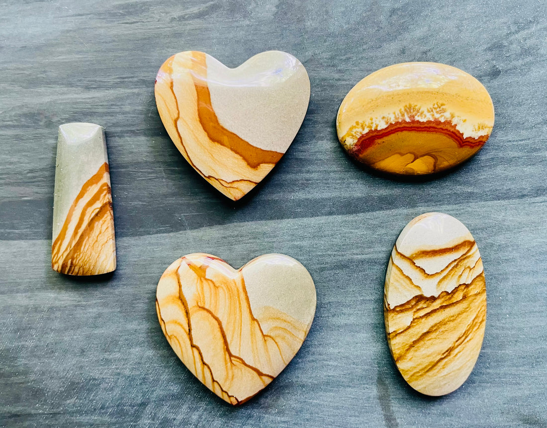 Cabochons are made with an artist's eye and craftsmanship