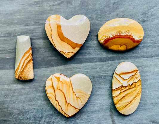 Cabochons are made with an artist's eye and craftsmanship