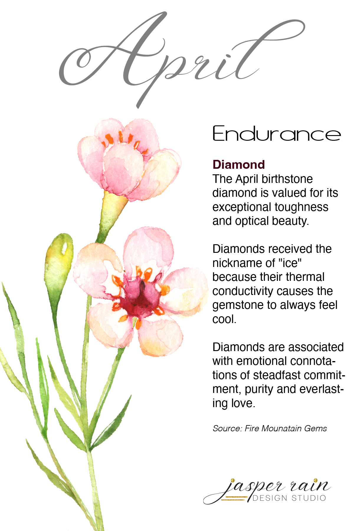 April Diamond earrings