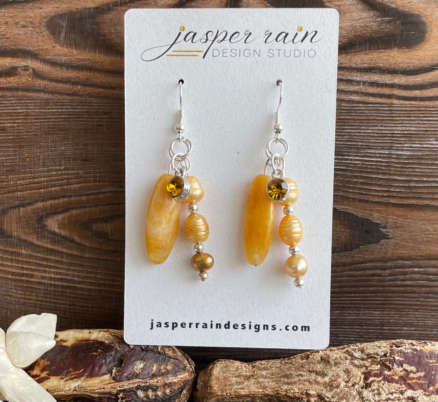 November Citrine Earrings