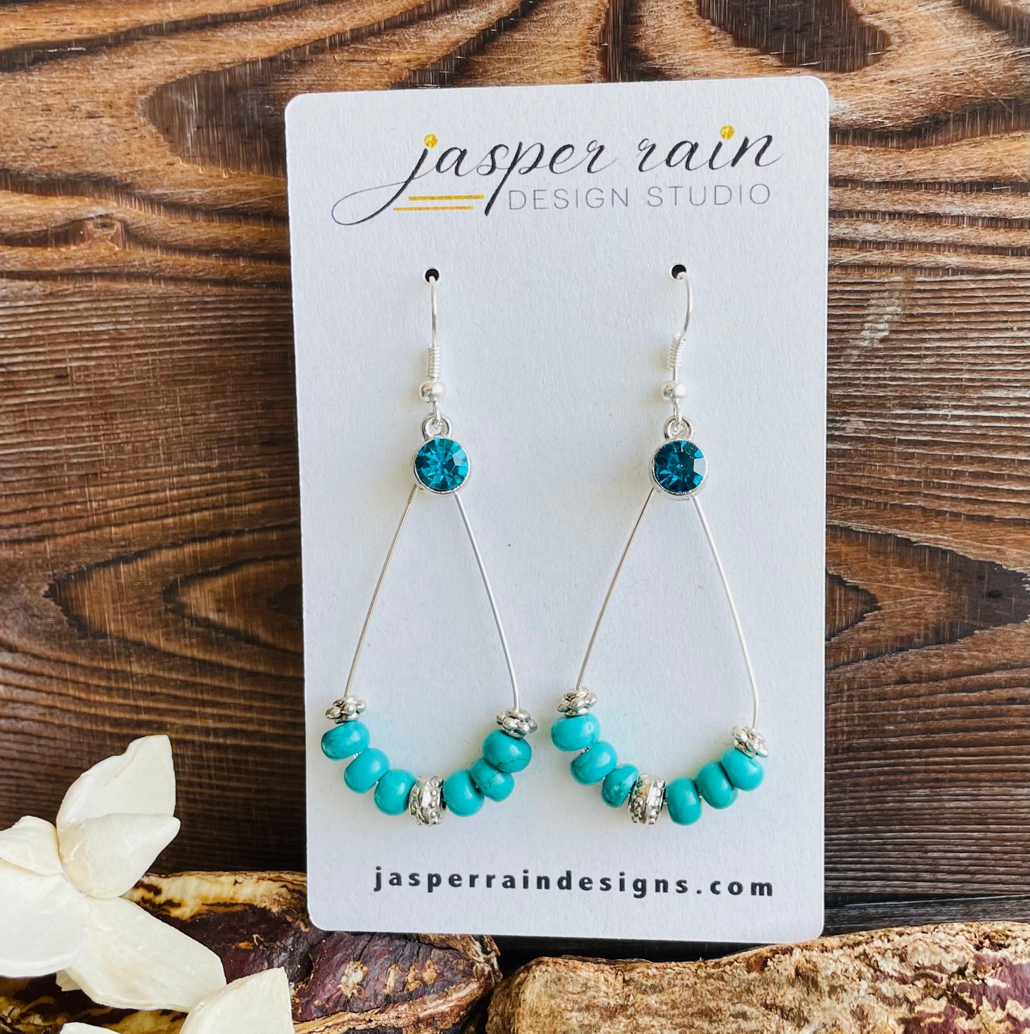 December Turquoise earrings