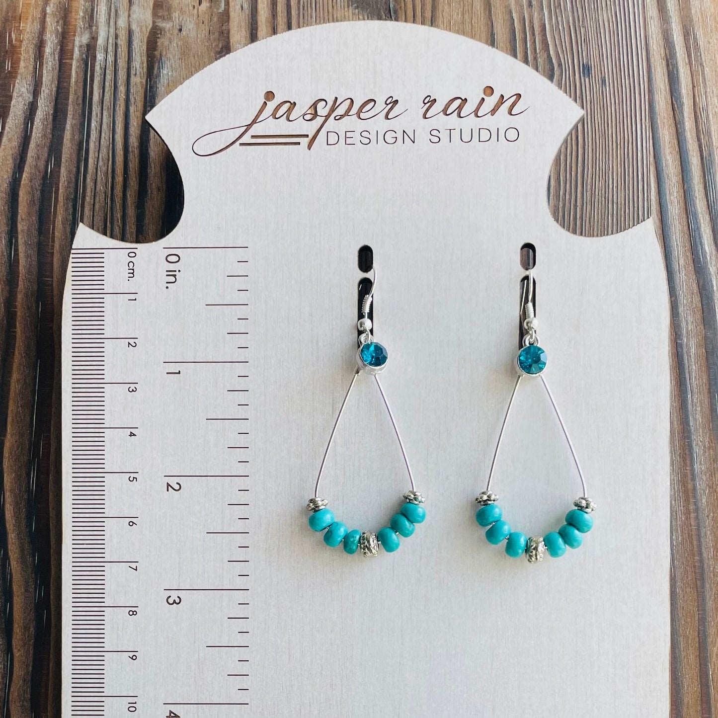 December Turquoise earrings