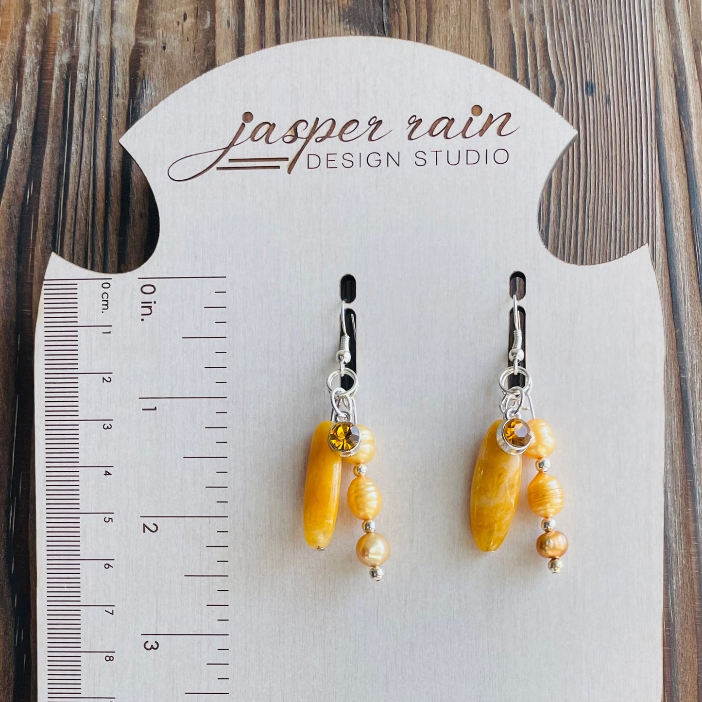 November Citrine Earrings