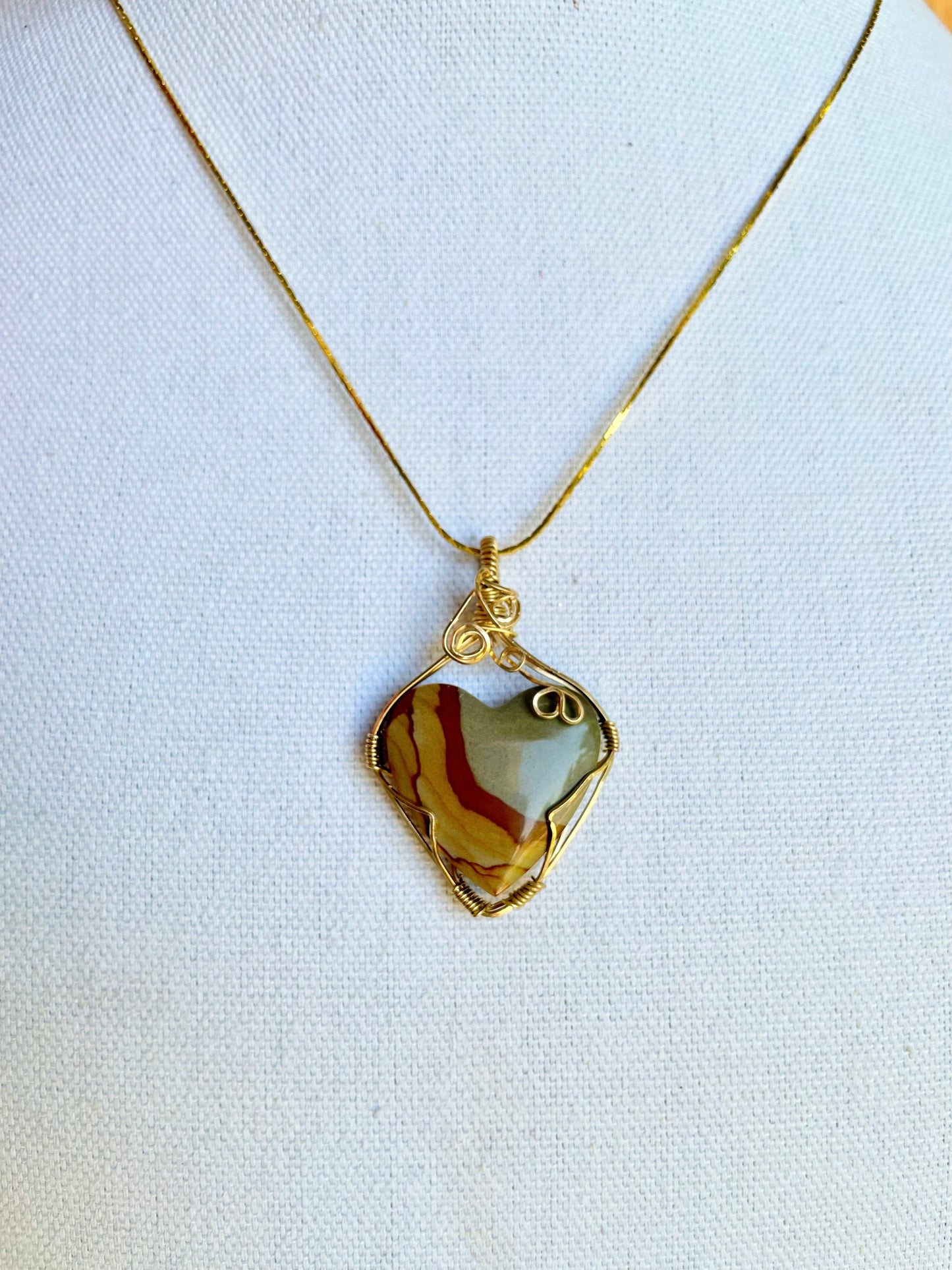 Owyhee Picture Jasper pendant