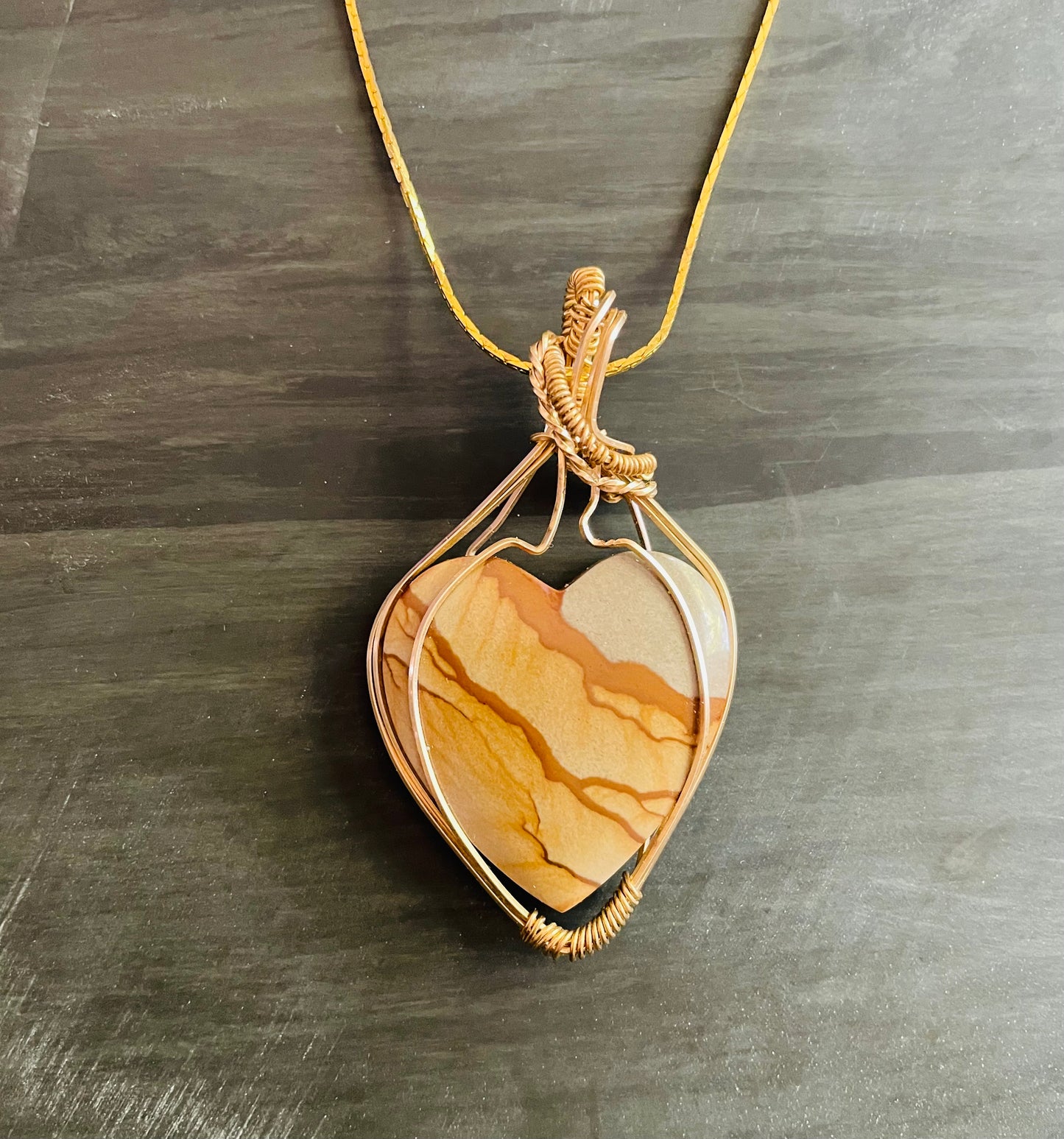 Owyhee Picture Jasper pendant