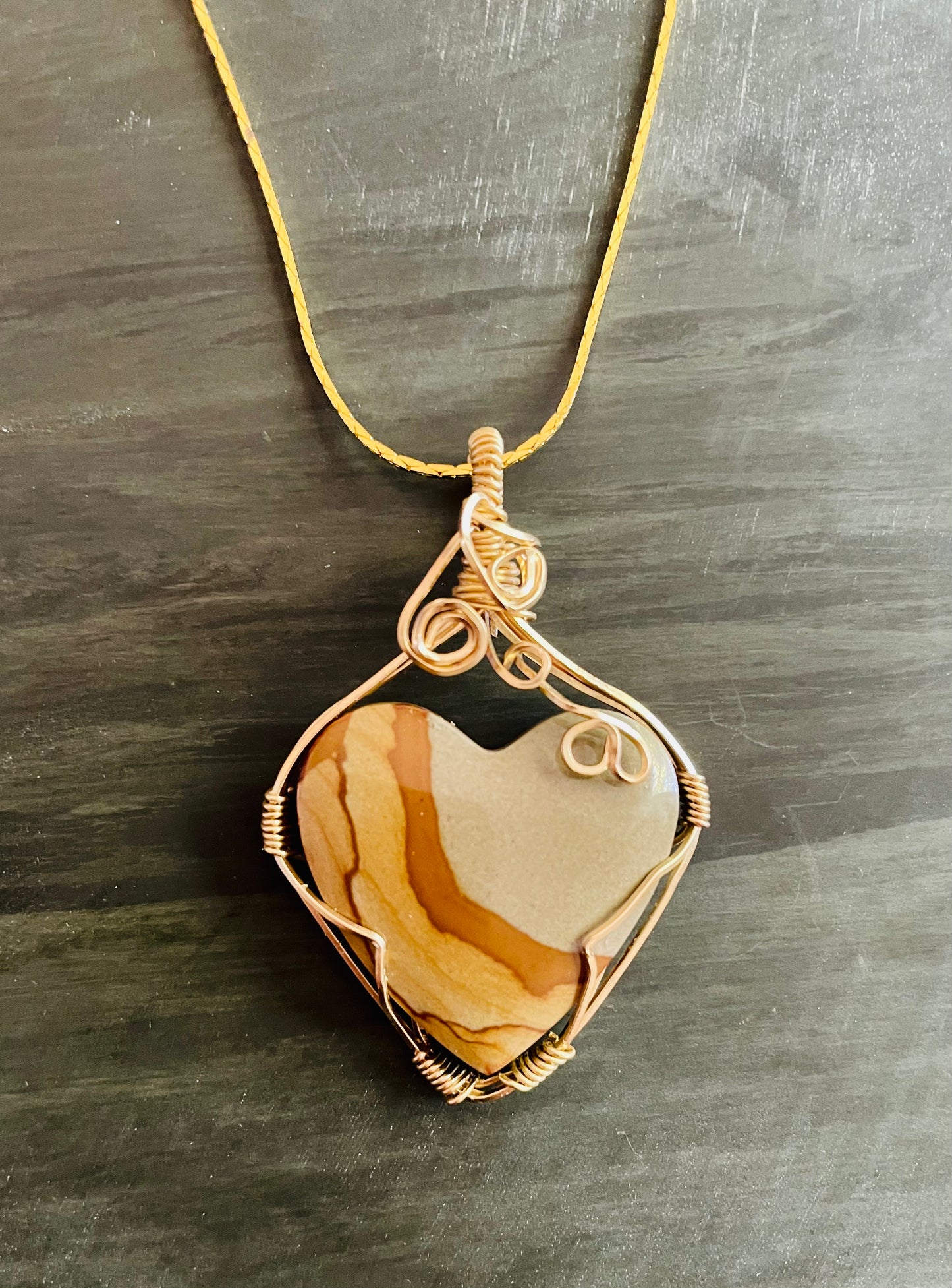 Owyhee Picture Jasper pendant