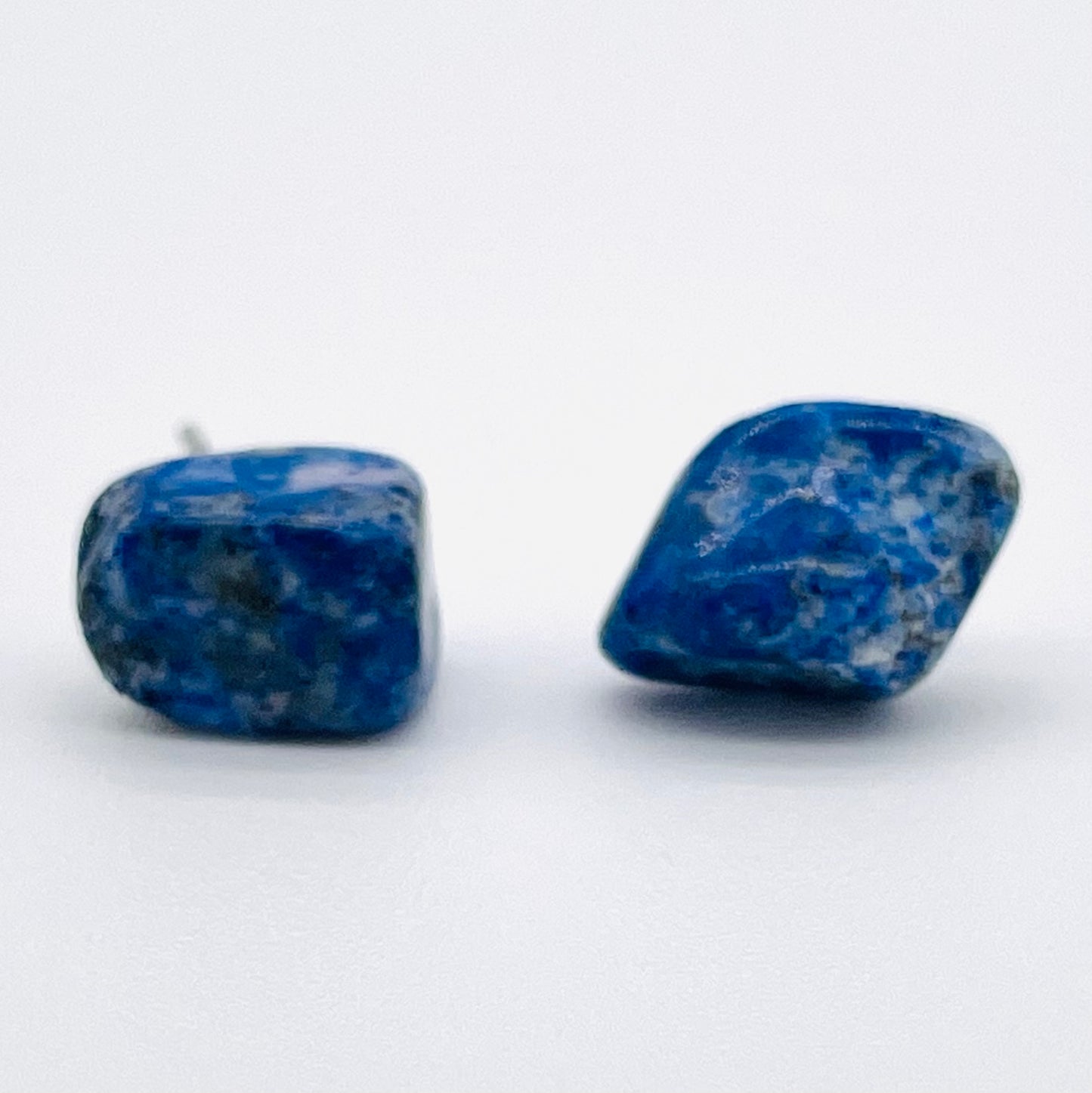 Gemstone stud earrings