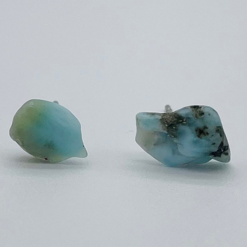 Gemstone stud earrings