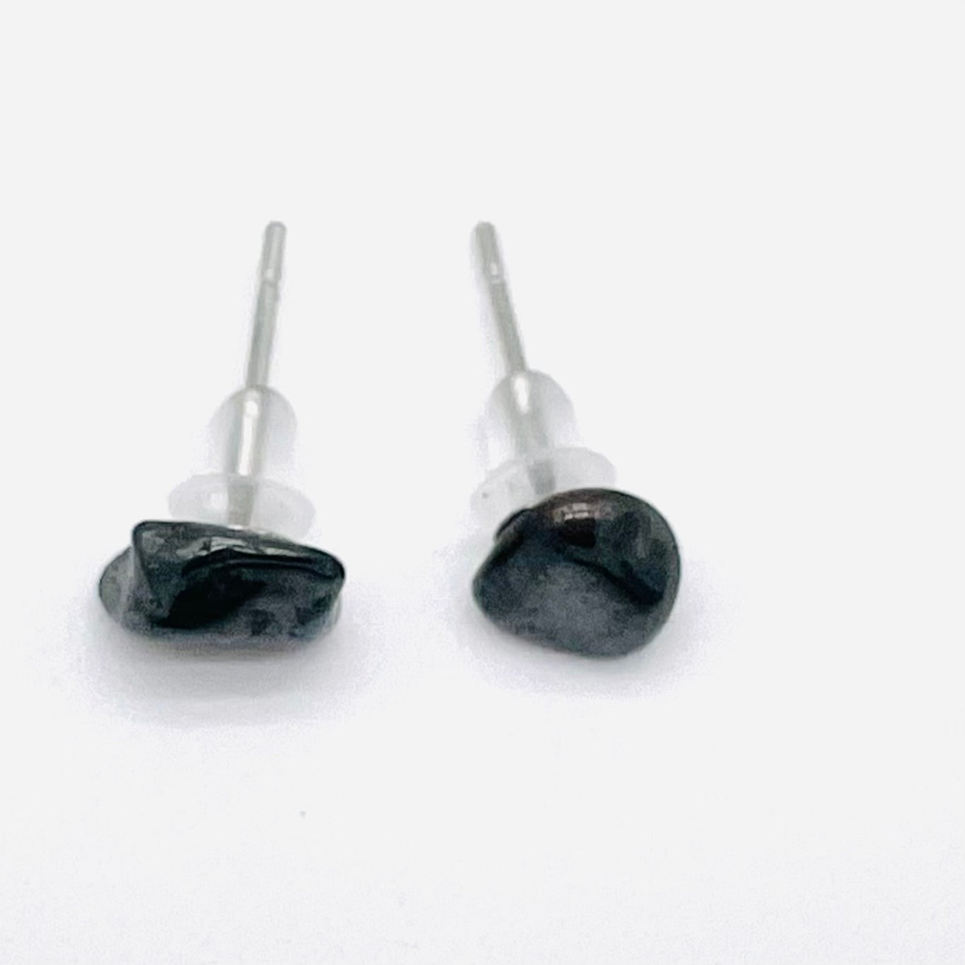 Gemstone stud earrings