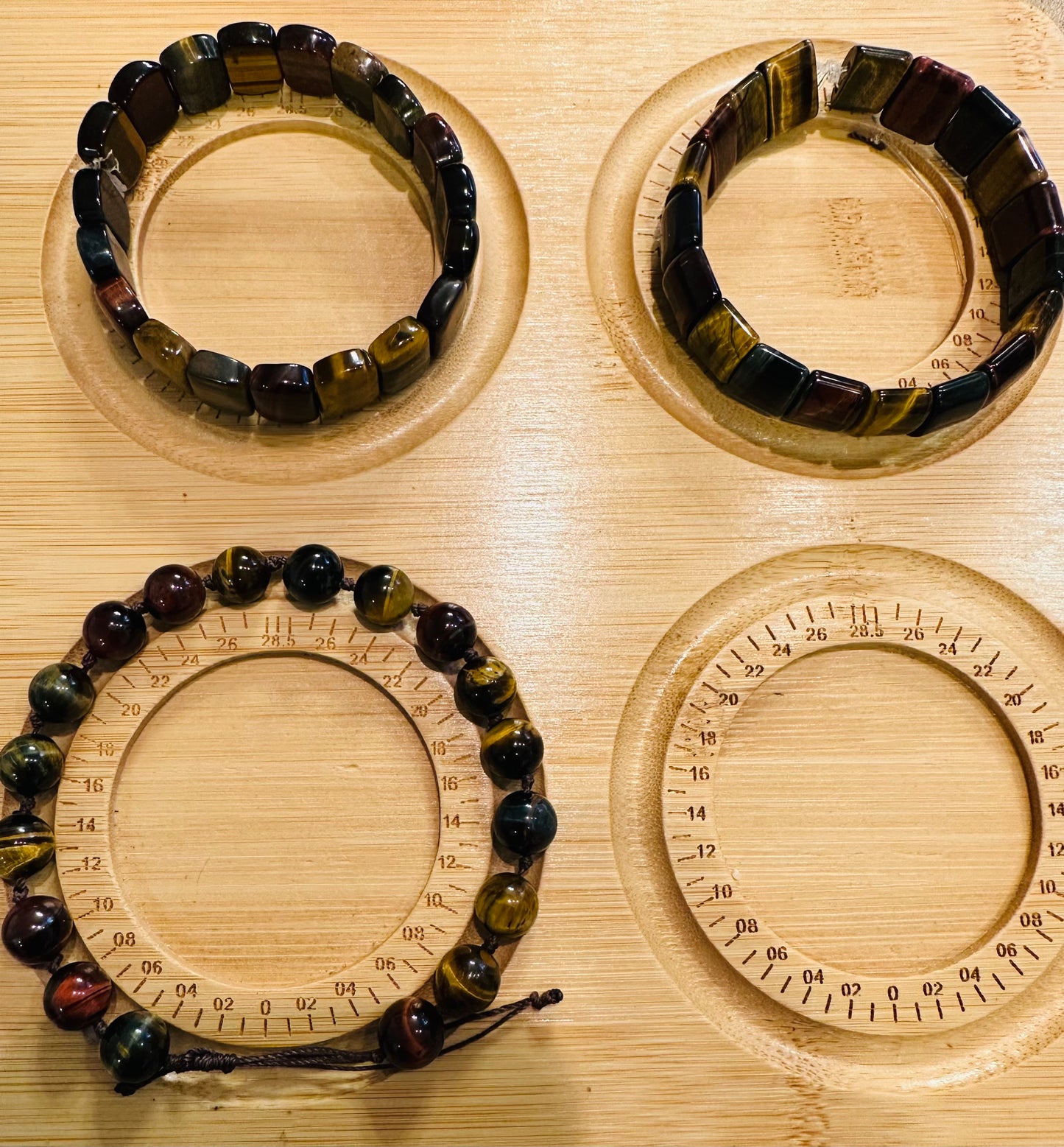 Custom Tiger's eye bracelet repairs