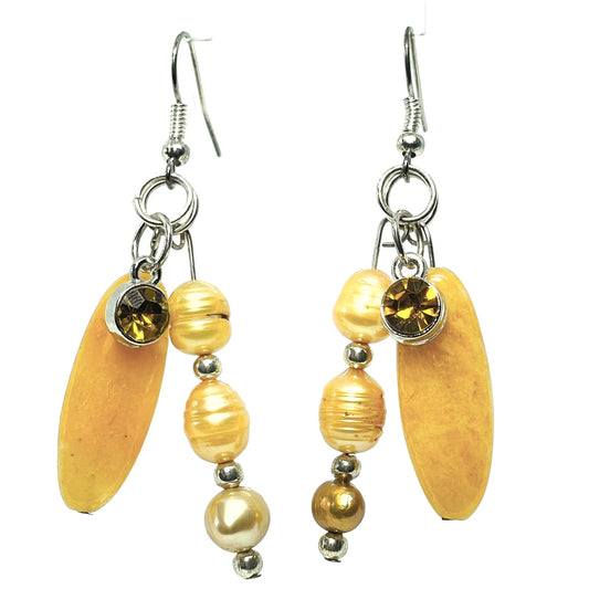 November Citrine Earrings