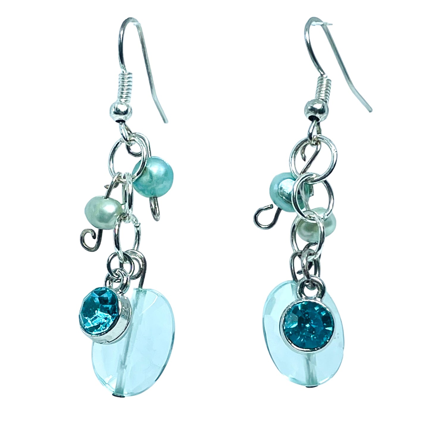 March Aquamarine earrings
