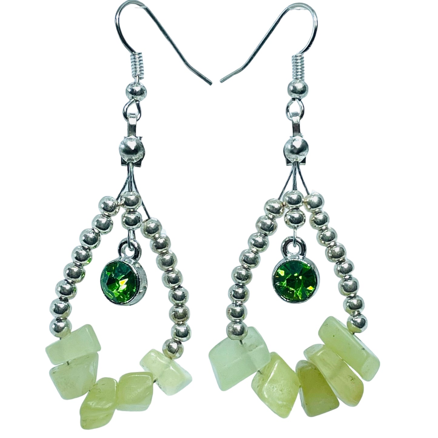 August Peridot earrings