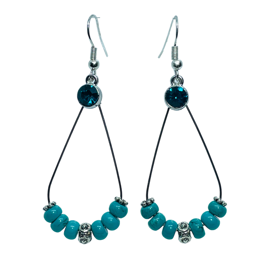 December Turquoise earrings