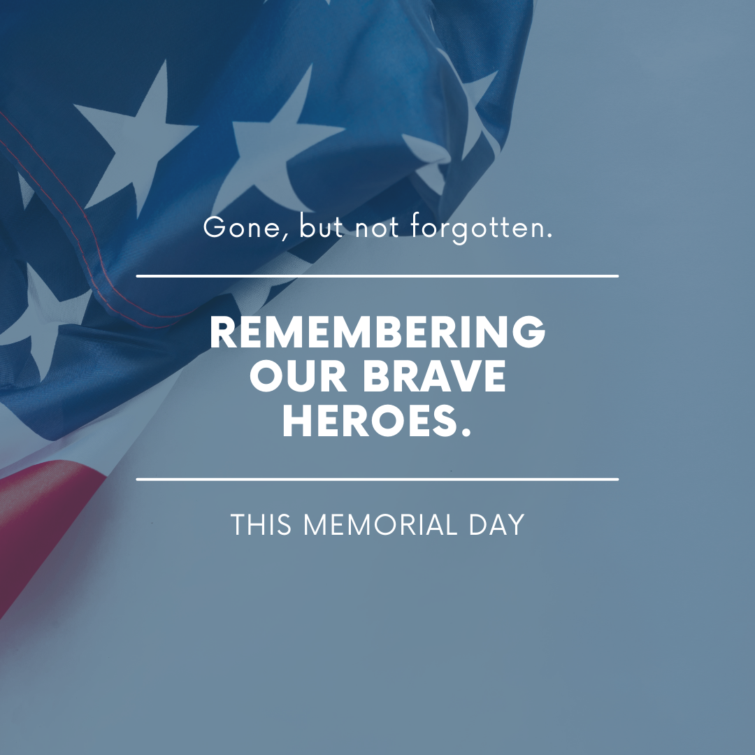 Remembering those who serve on Memorial Day