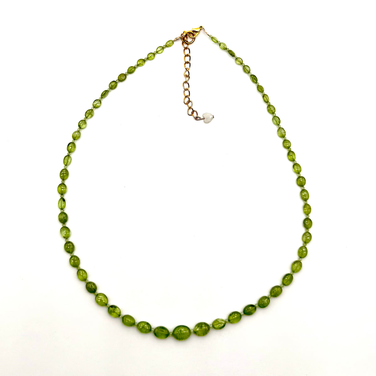Peridot Crystal Necklace