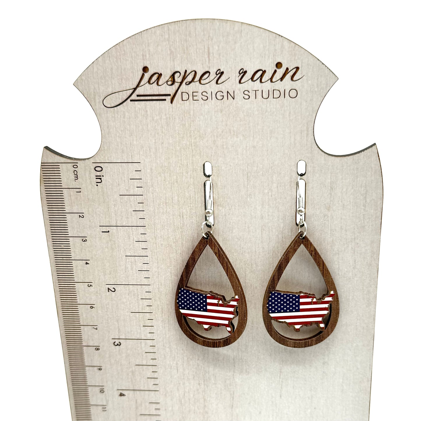 American Flag earrings- CLEARANCE