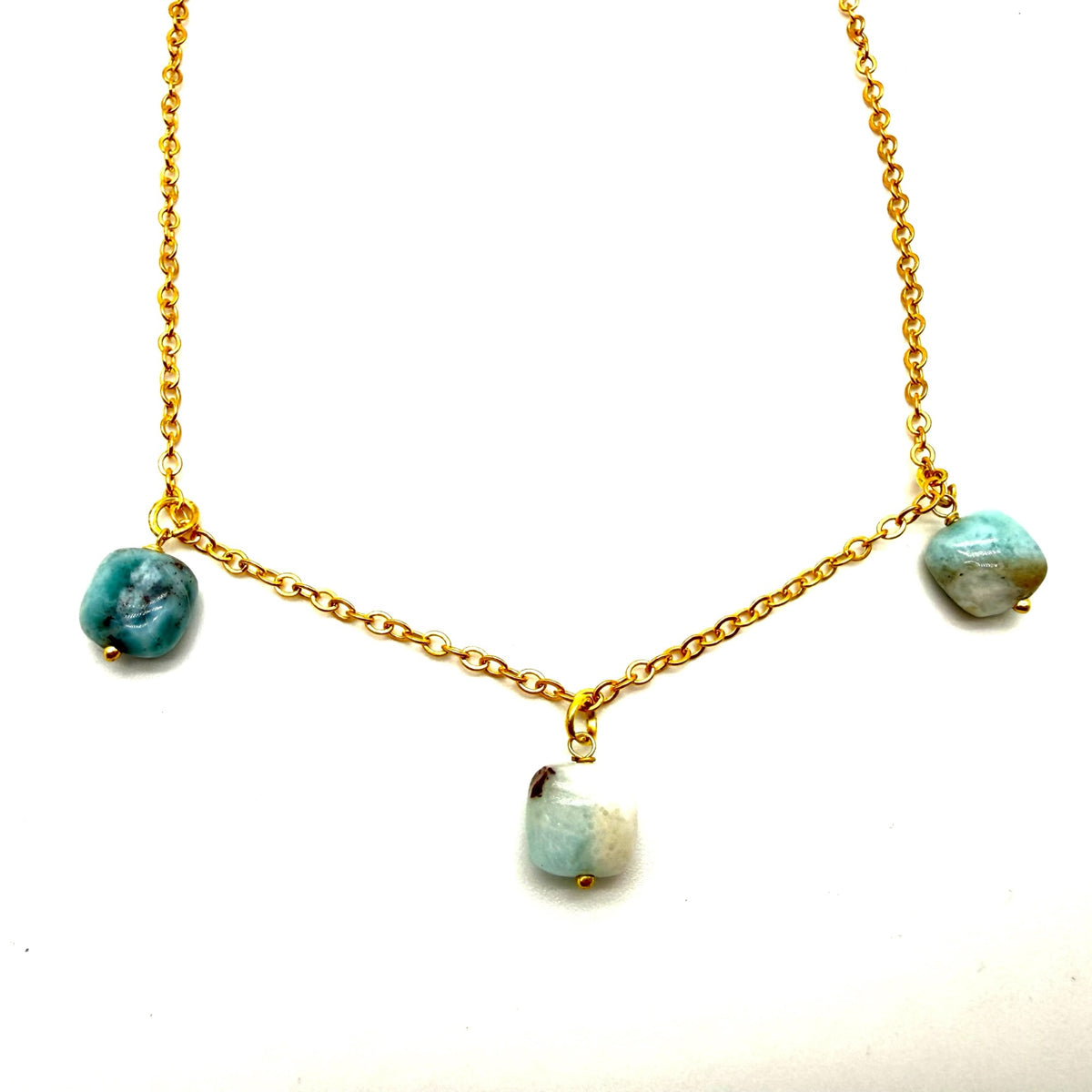 Triple Lamar Pendant necklace