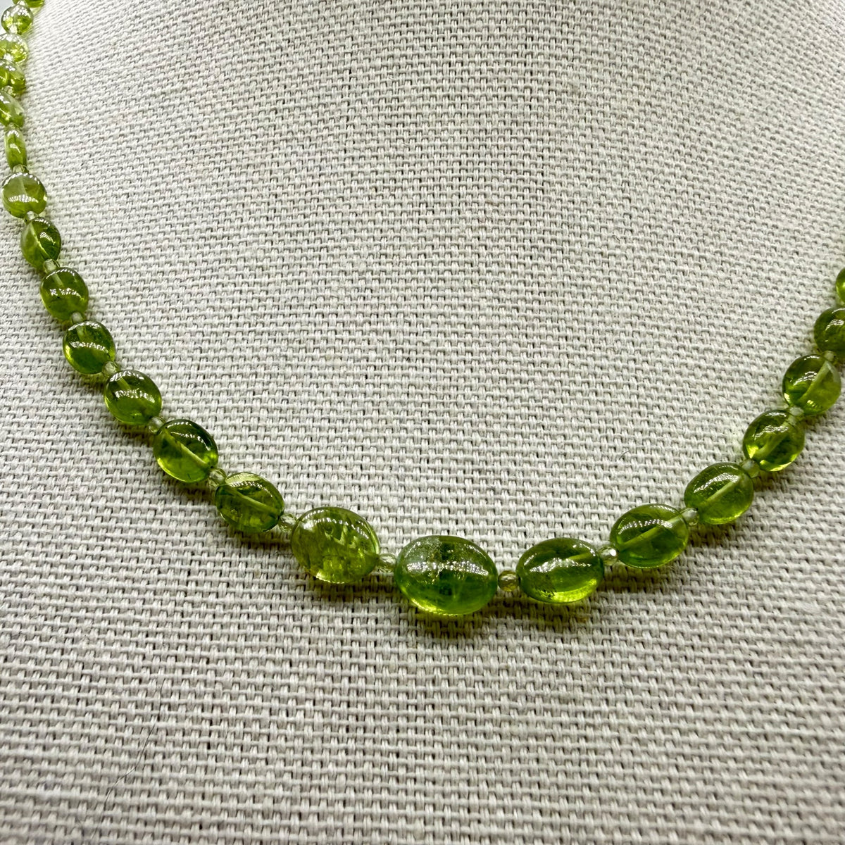 Peridot Crystal Necklace