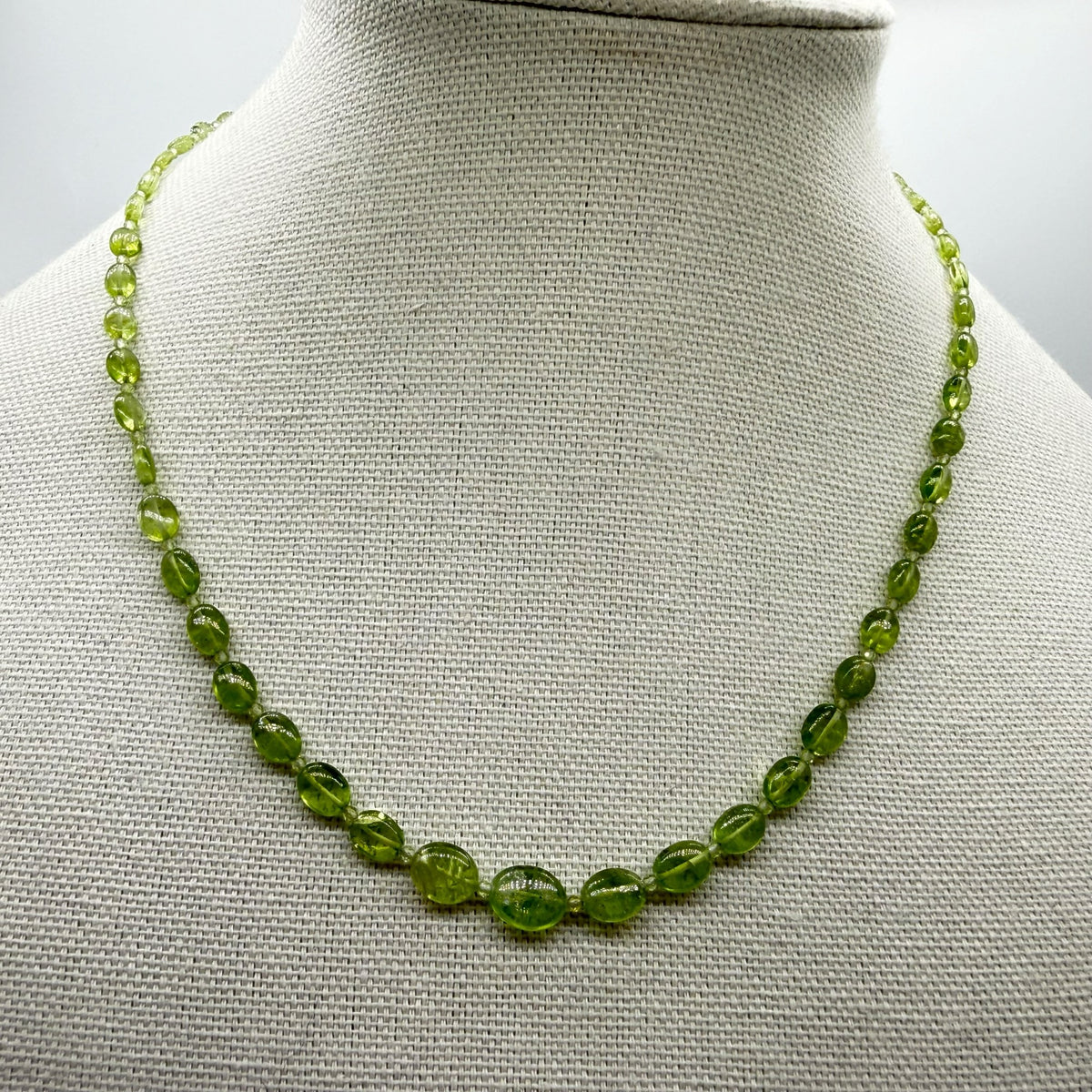 Peridot Crystal Necklace