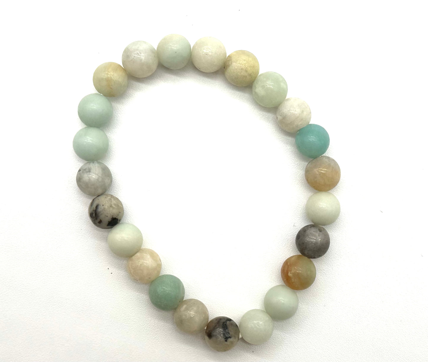 Frosted Jasper Gemstone Bracelet