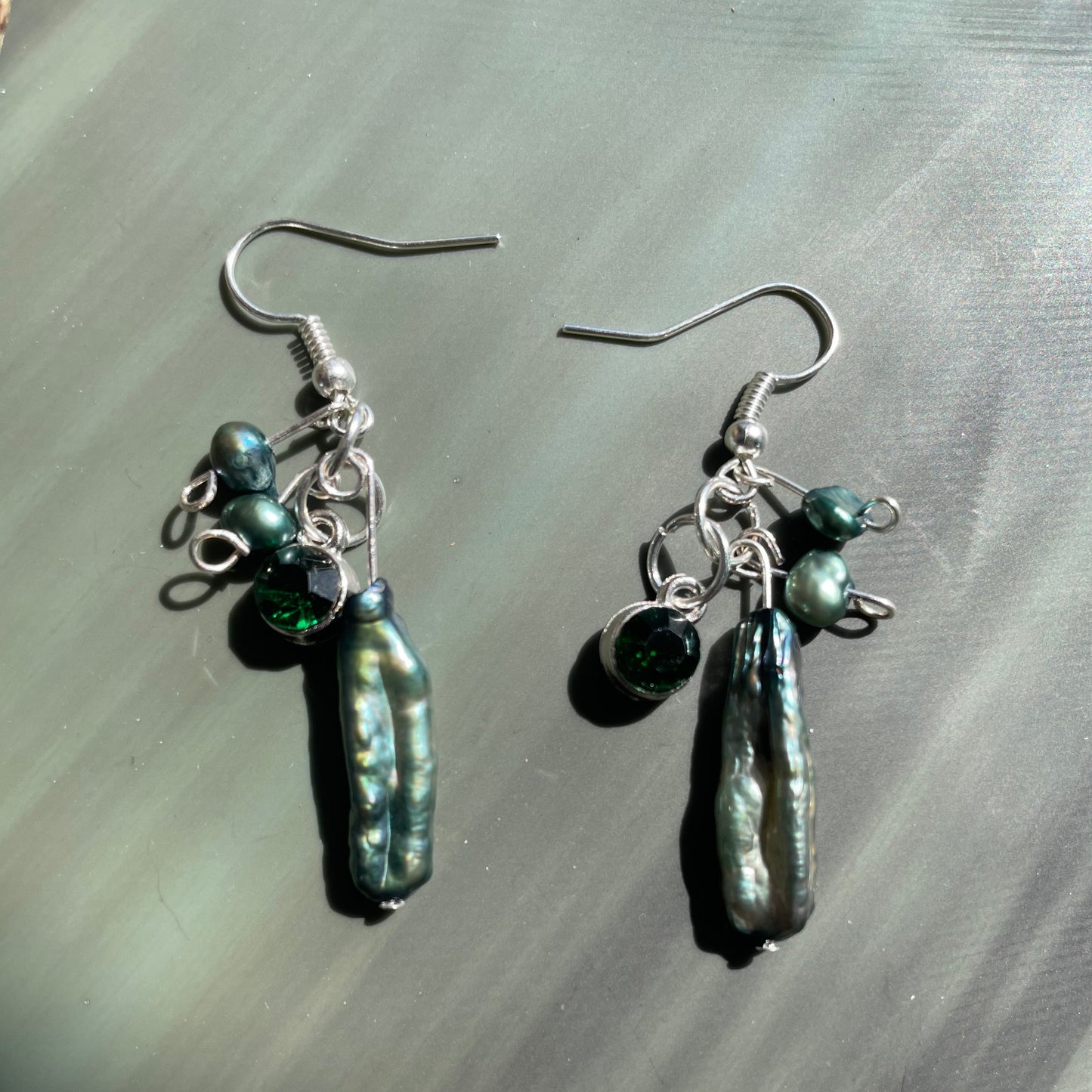 May Emerald earrings