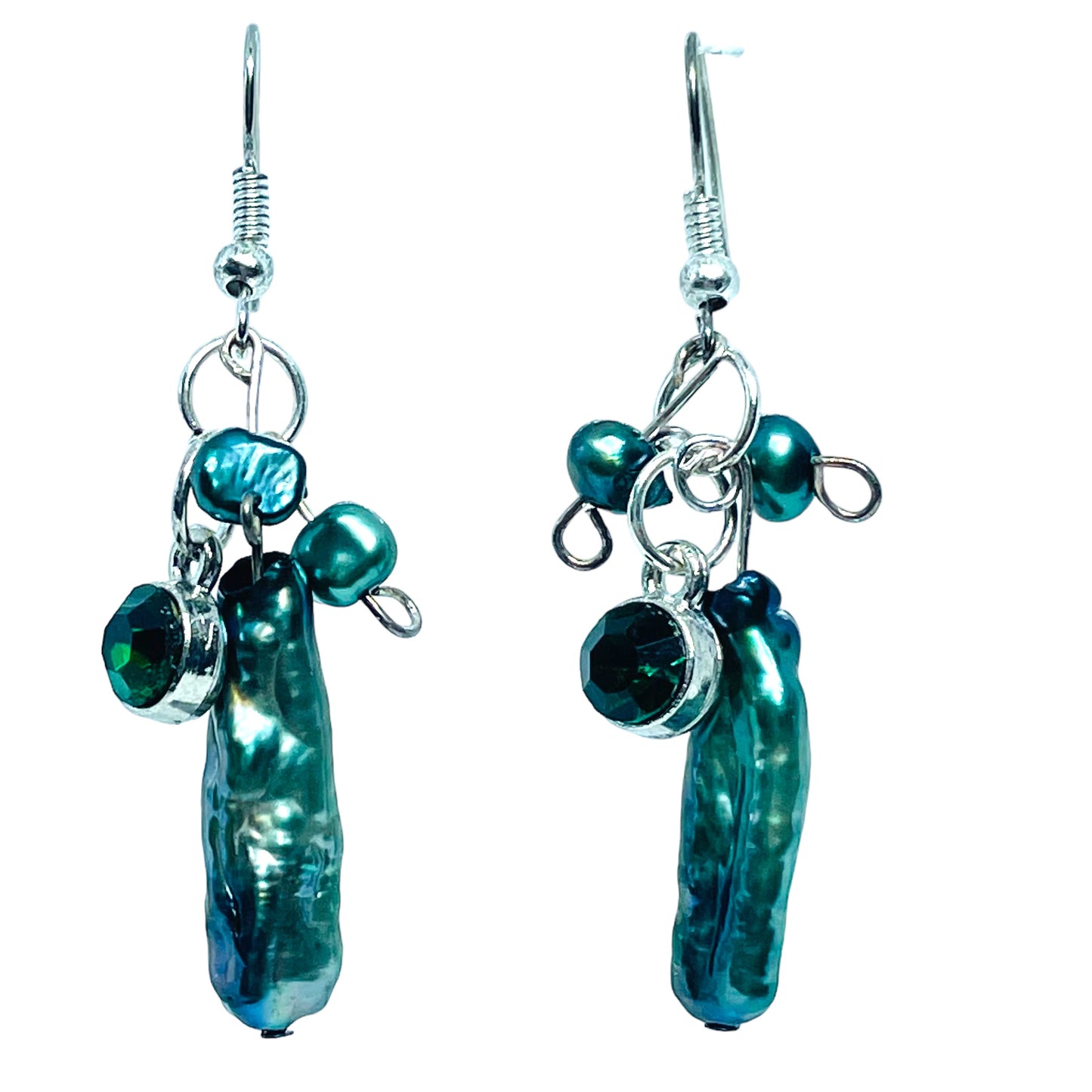 May Emerald earrings